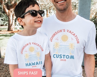 Custom Family Trip Shirt Family Vacation Matching Shirts Vacation Shirts for Family Summer Holiday Shirt for Kids Family Trip 2025 Shirts