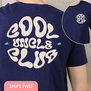 New Uncle Gift Shirt Cool Uncles Club Pregnancy Announcement Uncle To Be Shirt Uncle T-Shirt Fathers Day Gift From Niece Pregnancy Reveal