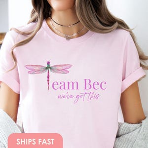 Breast Cancer Shirt Support Gift Family Cancer Support Shirt Cancer Fighter Team Tshirts Breast Cancer Warrior Women Gift Pink Shirt