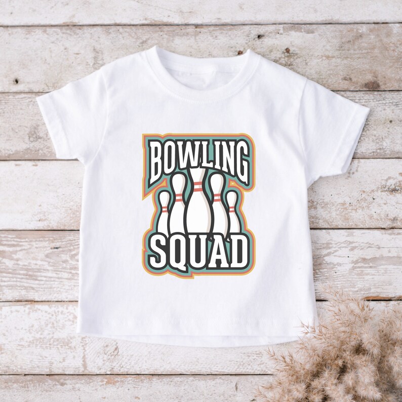 Bowling Squad T Shirt, Bowling Shirt for Men, Christmas Gift for Bowler