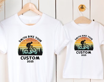 Koszulka rowerowa MTB z nadrukiem, pasujące koszulki rodzinne, koszulka do zawodów rowerowych MTB, koszulka rowerowa z Nowej Zelandii, koszulka rodzinna 2024