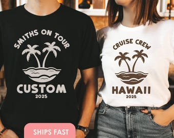 Family Vacation Cruise Shirts Custom Family Trip Shirt Family Vacation Matching Shirts Honeymoon Shirts Family Trip 2025 Beach Vacation 2025