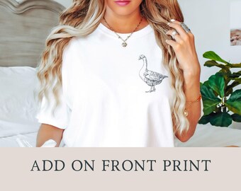 Add On Front Print