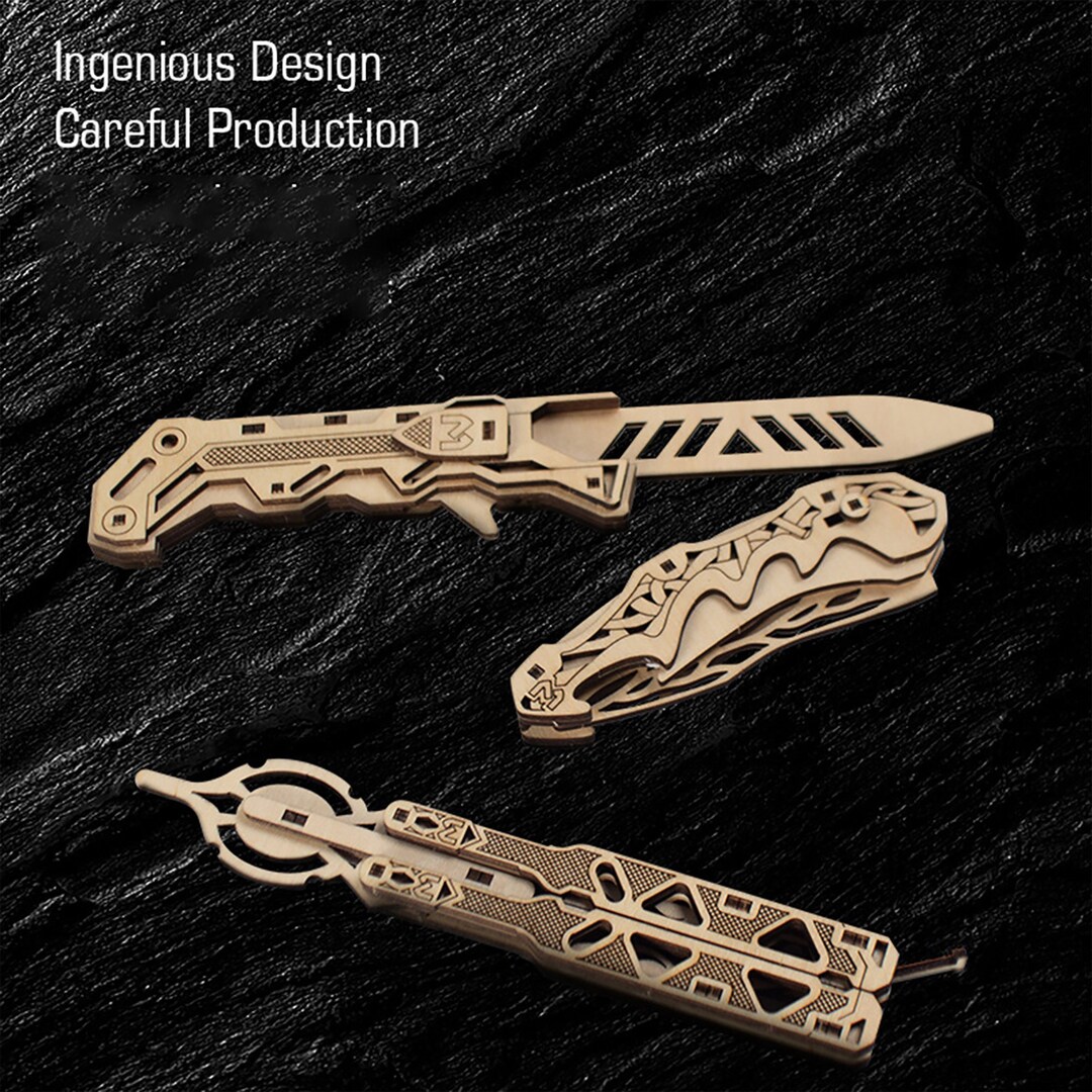 Wooden Sabre/wooden Puzzle/3d Jigsaw Puzzle/kid's Educational Toys