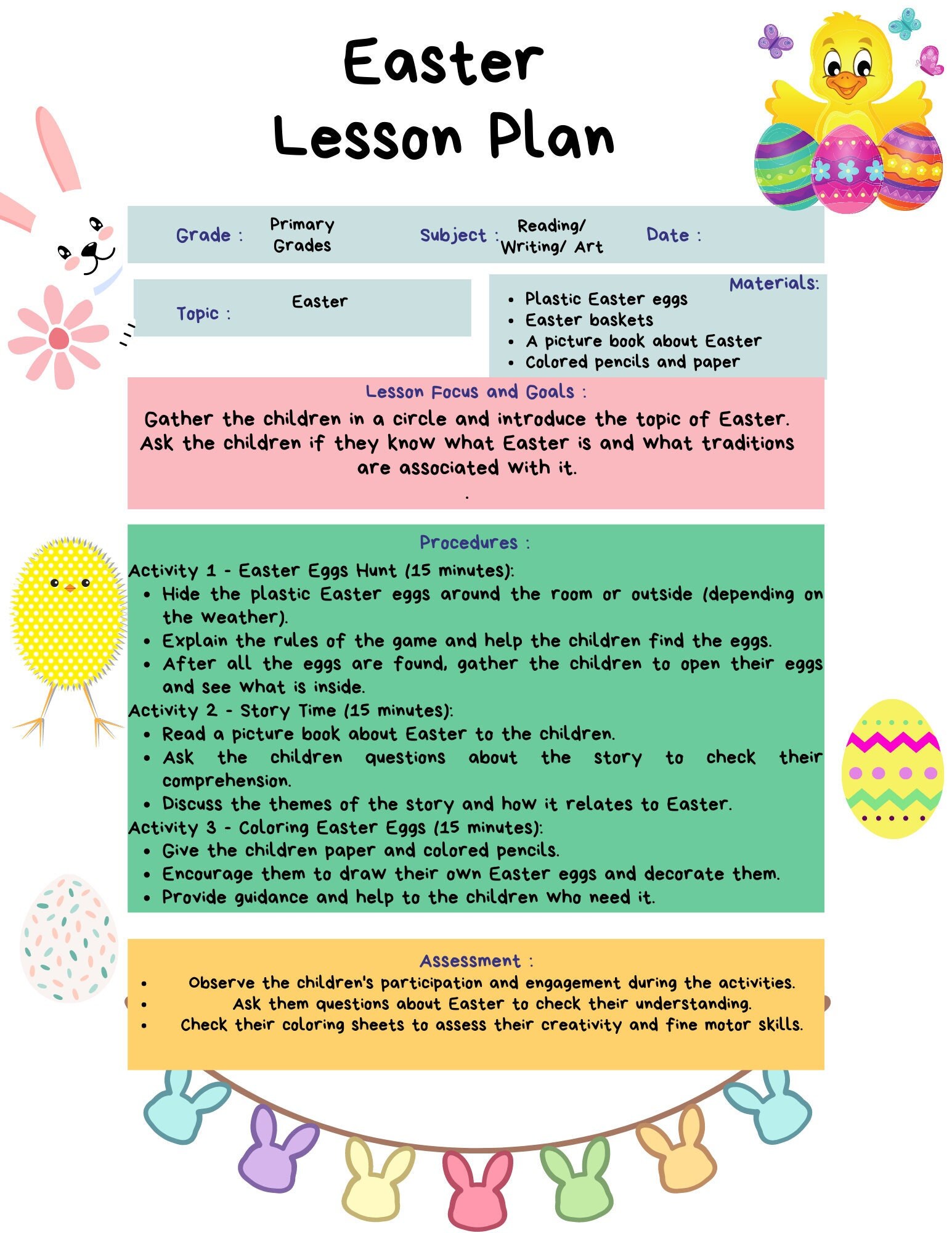 Easter Lesson Plan Primary Grades Lesson Easter Stations Classroom easter-lesson-plan-primary-grades-lesson-easter-stations-classroom