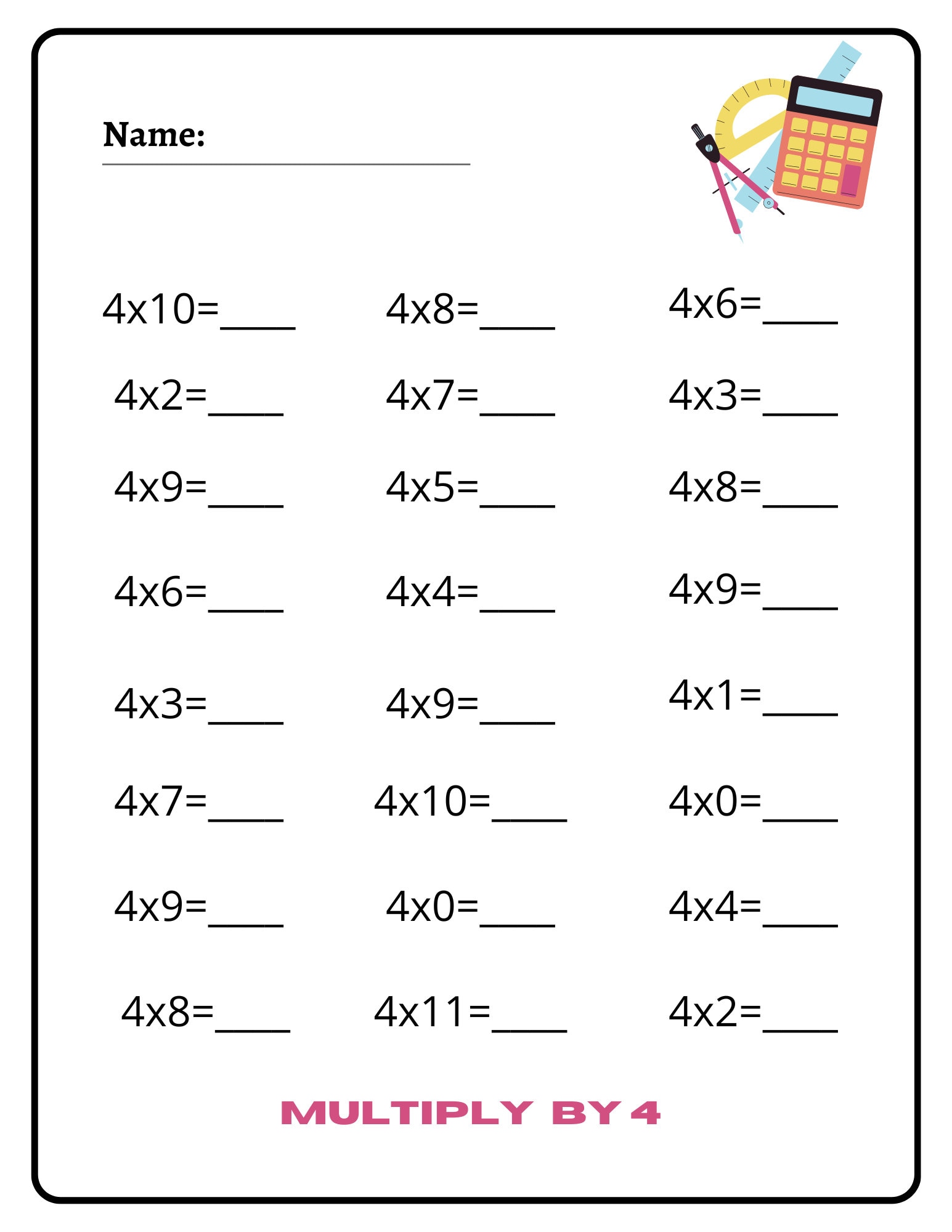 Multiplication Worksheets 1 12 - Il Fullxfull.4825824987 Dncz 