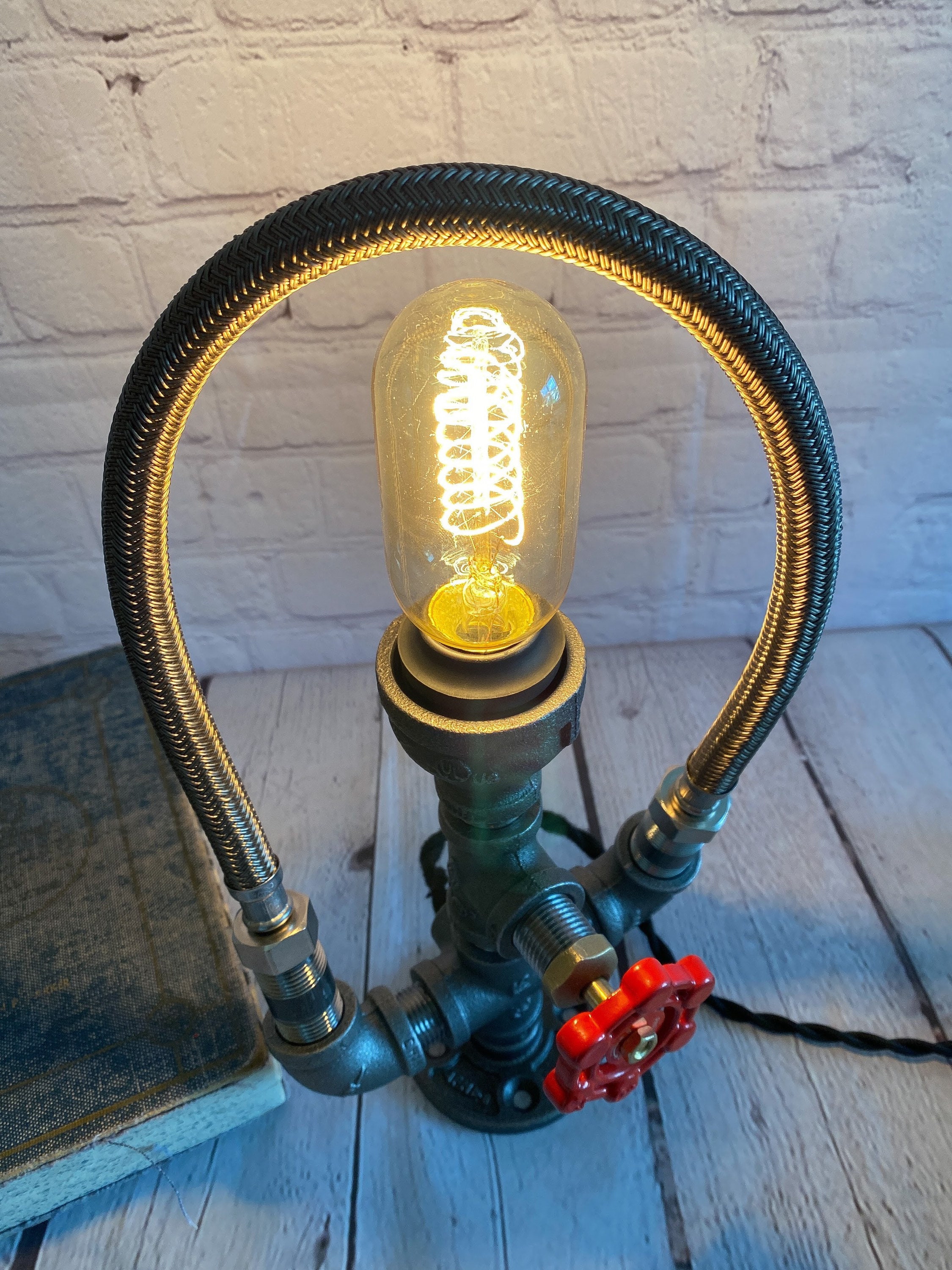 Industrial Edison Table Lamp Desk Light. Etsy