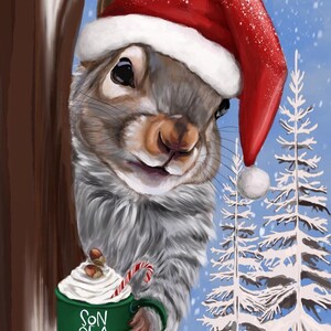 Christmas Squirrel
