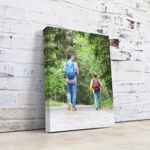 Photo canvas print for home wall decor, all custom size canvas wall art print - custom photo canvas printing for personalized gift