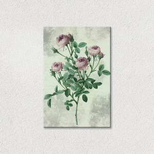 Aangepaste bloemencanvas: botanische kunst aan de muur