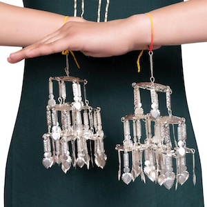 Punjabi Silver Minimal Ceremonial Kaleera | Indian Wedding Bride Kalira - No Personalization