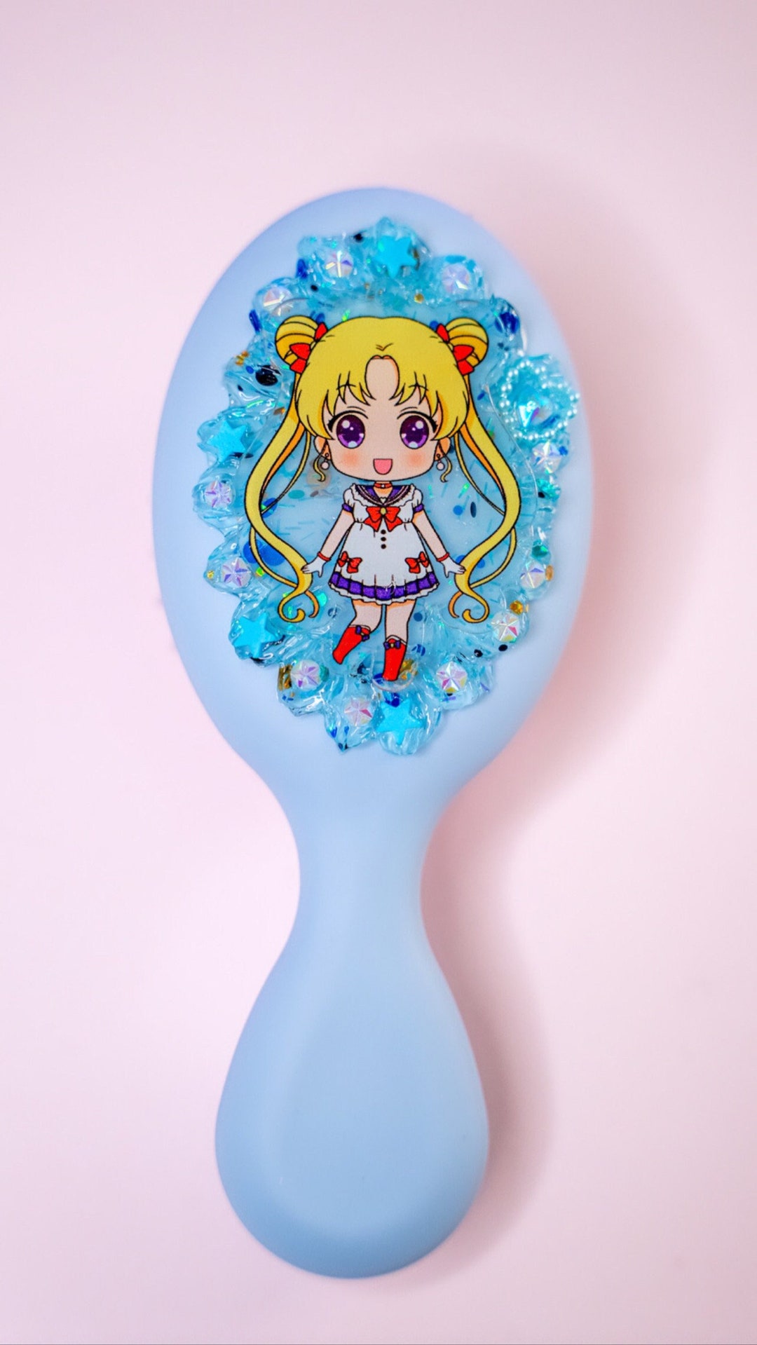 Sailor Moon Decoden Hair Brush Kawaii Decoden Charms Anime Etsy Canada