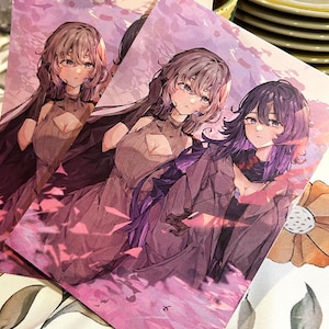 Bronya/Seele Honkai Star Rail Postcard Print