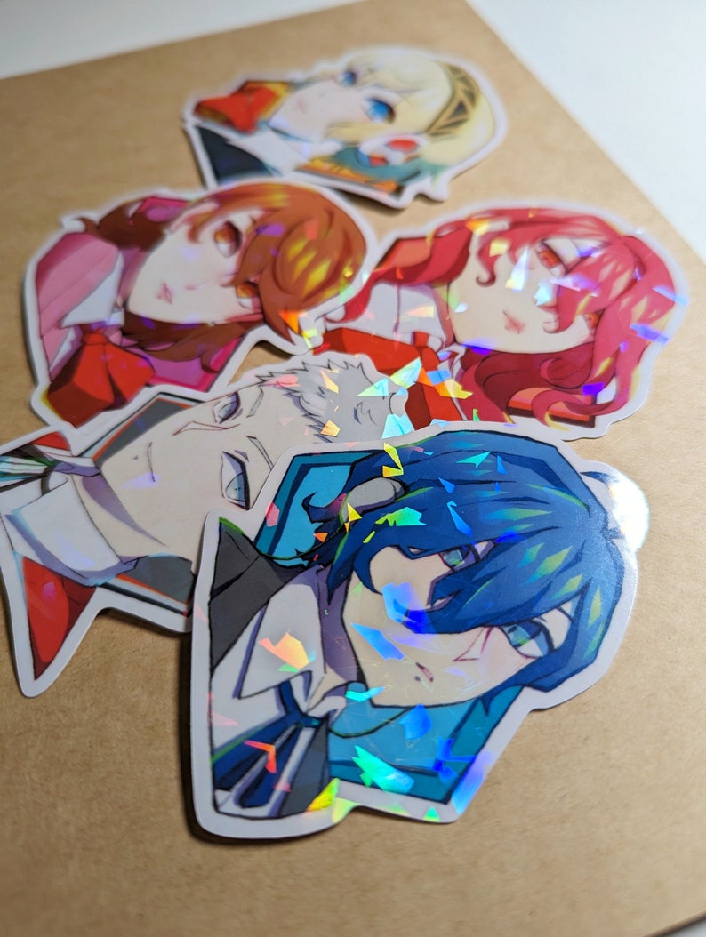 Persona 3 Reload Holo Stickers - Etsy