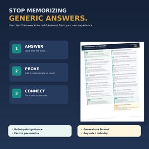 Job Interview Cheat Sheet | 40 Questions, STAR Method Guide (PDF)