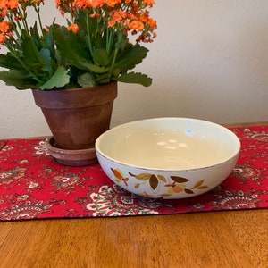 Hall Autumn Leaf bowl