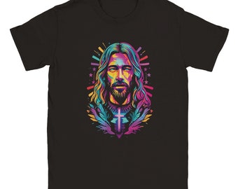 Unisex Jesus Color T-Shirt