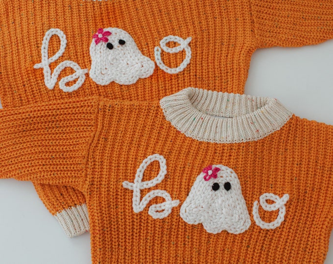 Hand Embroidered Sweater,name Sweater,pumpkin Picking Outfit,baby