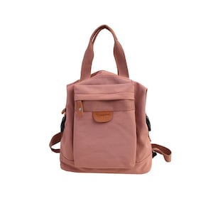 Handgemaakte casual eenvoudige nylon canvas rugzak