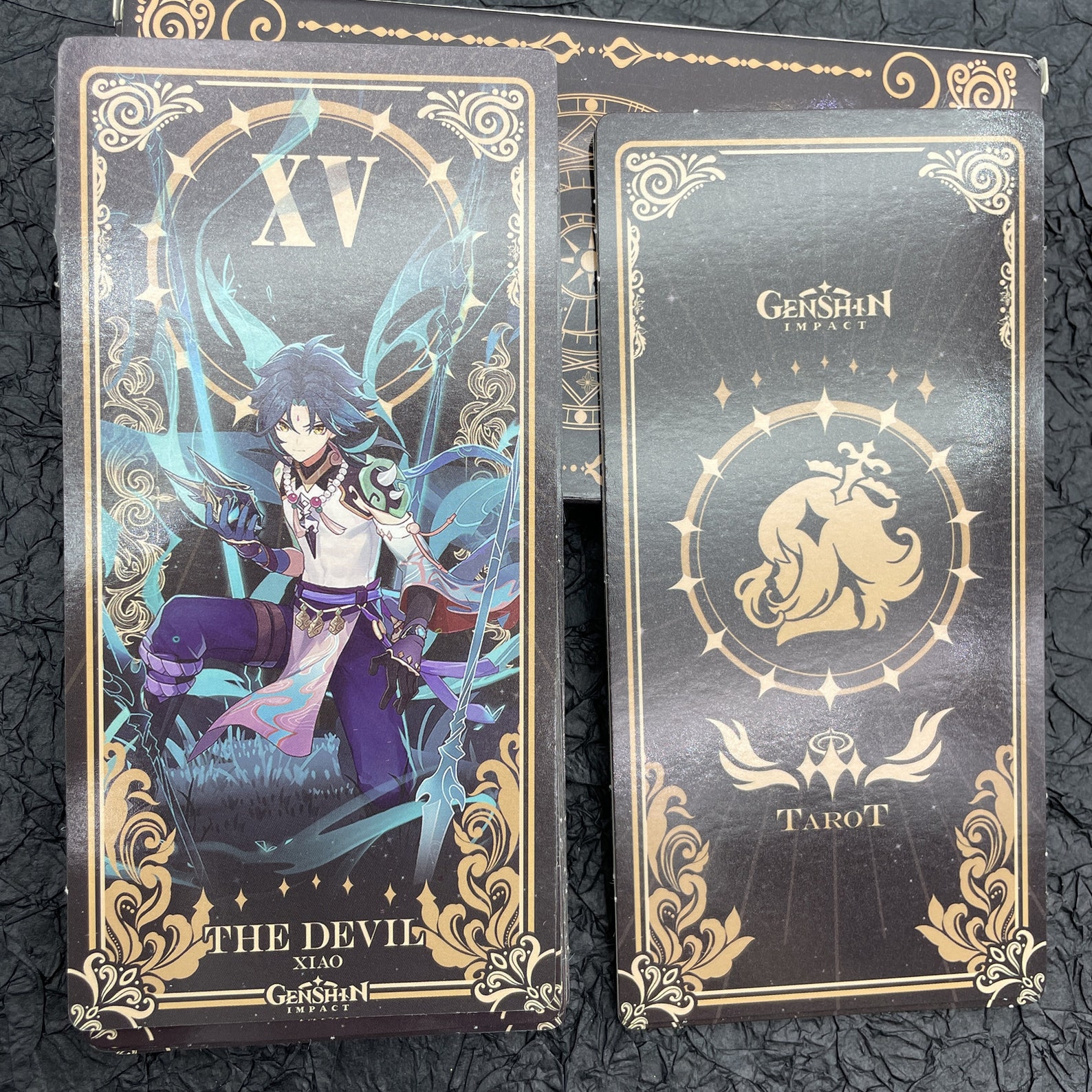 Genshin Impact Tarot Cards Cute Aesthetic Tarot Cards Tarot - Etsy