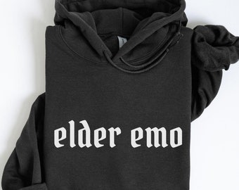 Emo Hoodie, Emo Clothes,Not a Phase Hoodie, Elder Emo Gifts