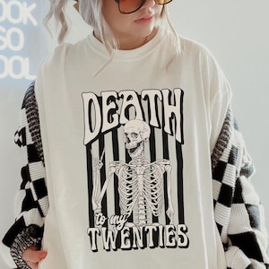 30th Birthday Shirt, Death To My 20s Shirt, RIP 20s Shirt,Skull 30th Shirt,Farewell to my Yourth T-Shirt