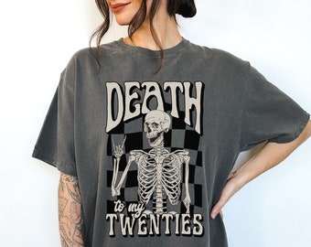 30th Birthday Shirt, Death To My 20s Shirt, RIP 20s Shirt,Skull 30th Shirt,Farewell to my Yourth T-Shirt