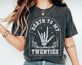 30th Birthday Shirt, Vintage 1993 Tshirt, Death to my youth, Birthday gift for her and him, RIP to my twenties Tee