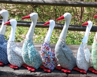 Geese tilda handmade. interior toy. home decor. Tilde. Price for a pair of geese.