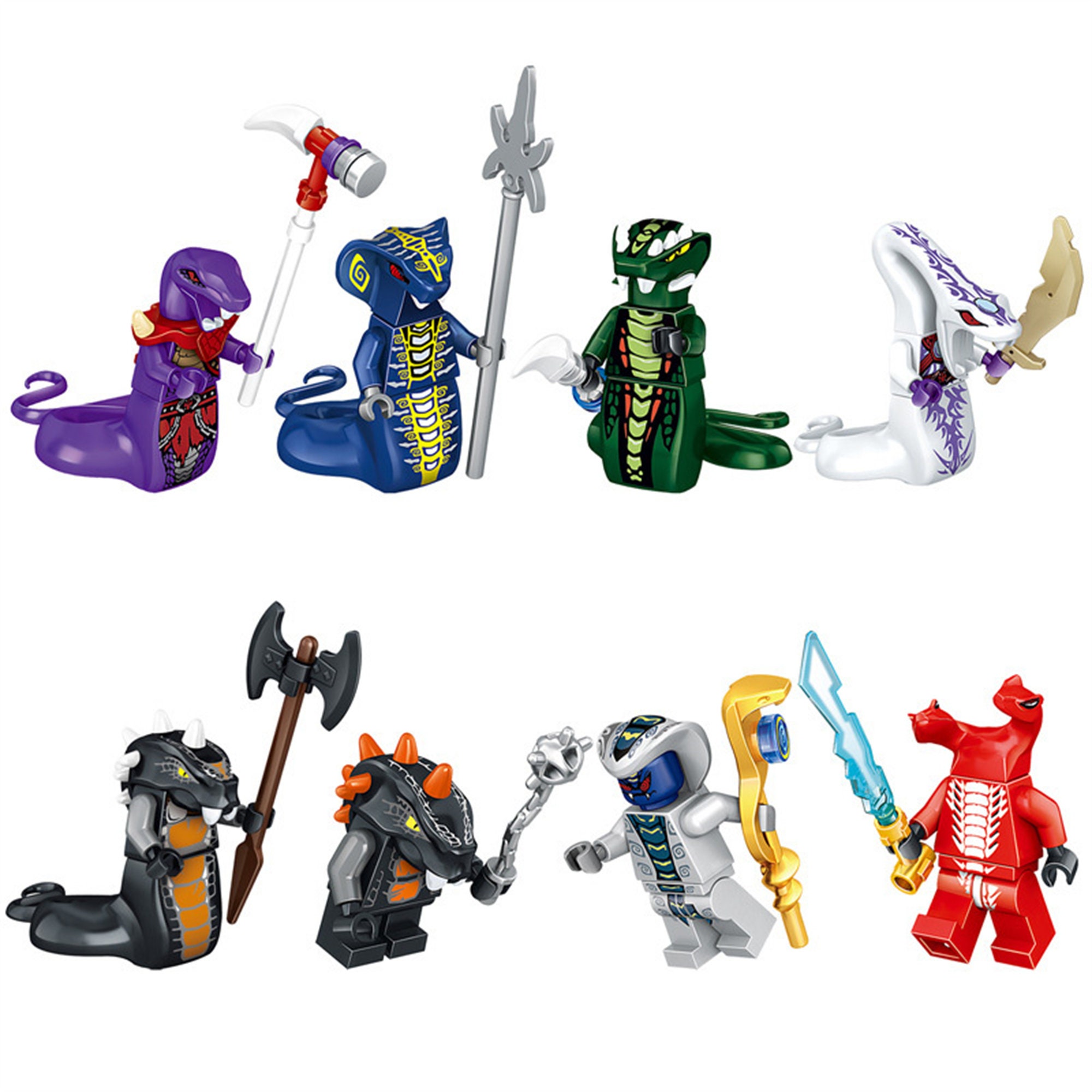 Lego Ninjago Characters Snakes