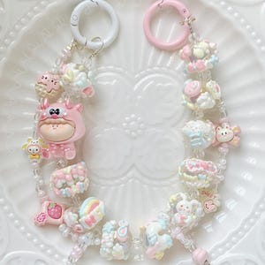 Authentic Sanrio characters,cartoon kawnd-paii haainte phone charm,keychain, bag charm anime cute kitty melody cinnamoroll,gift for girls