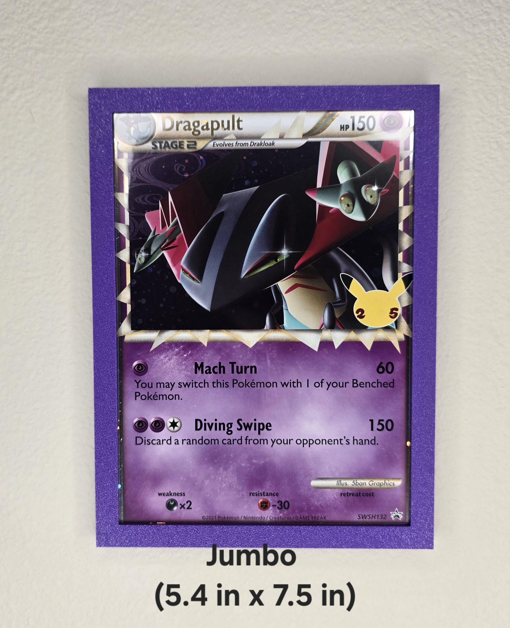 jumbo pokemon card dimensions Generic Pokemon Trading Card - Lugia V SWSH301 - Oversized XXL Promo Card main image 0