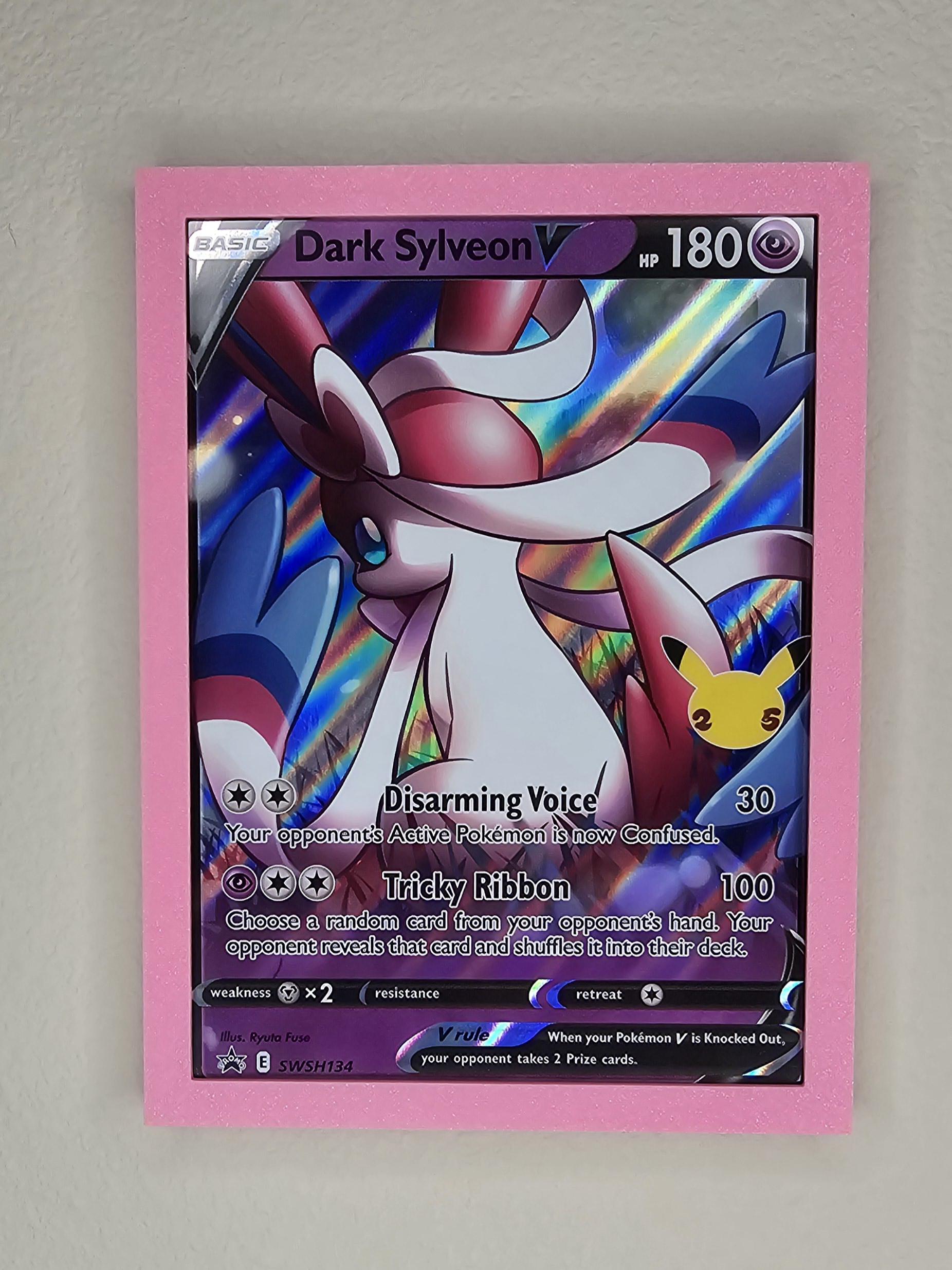 jumbo pokemon card frame Jumbo Pokemon Card Frame by Cerberus-3D | Download free STL model