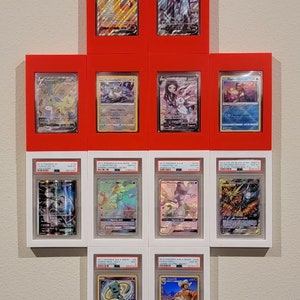 Toploader Display Trading Card Display - Custom, Modular, Graded PSA CGC, Toploaders - Etsy