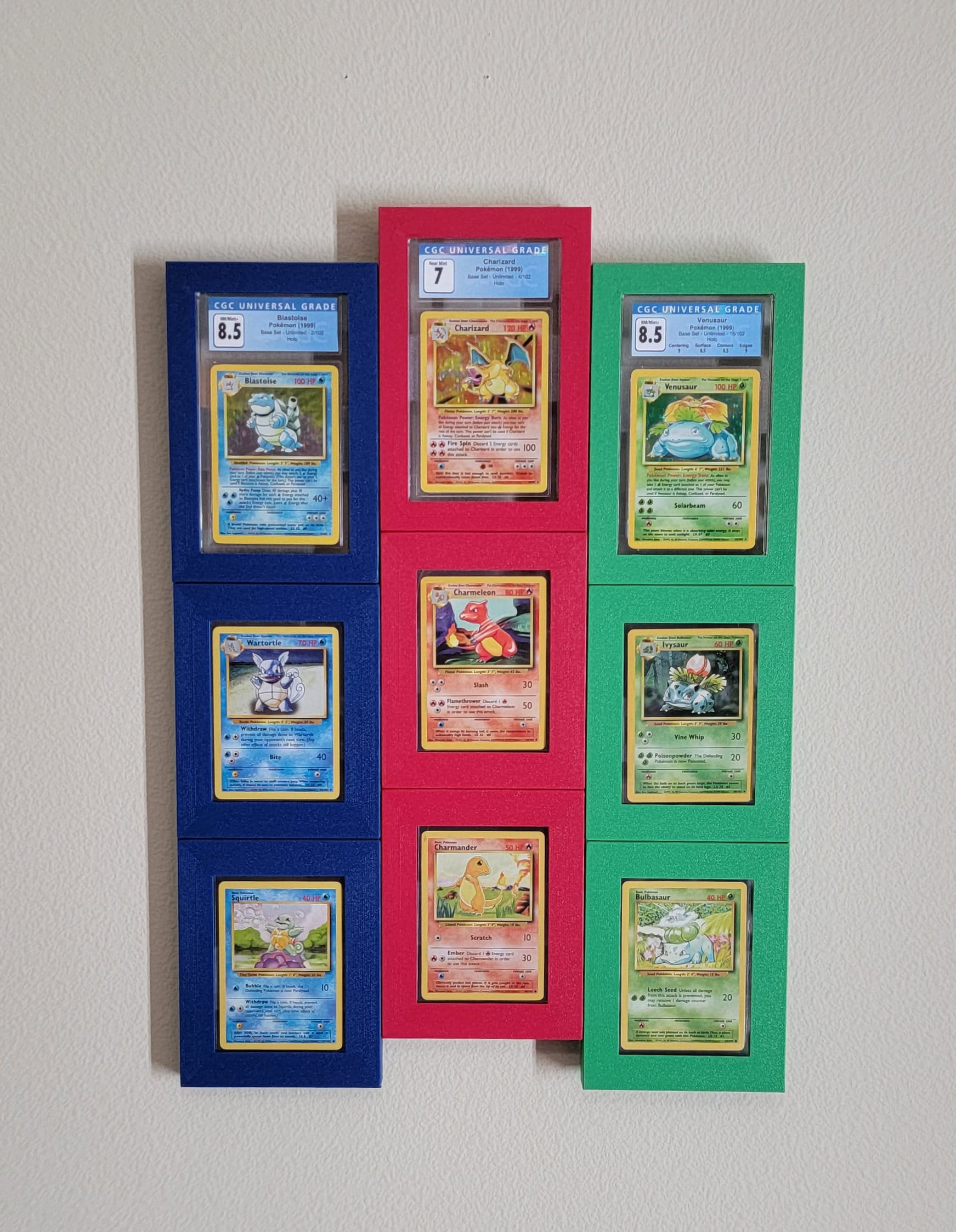 9 Card Display Case - Etsy