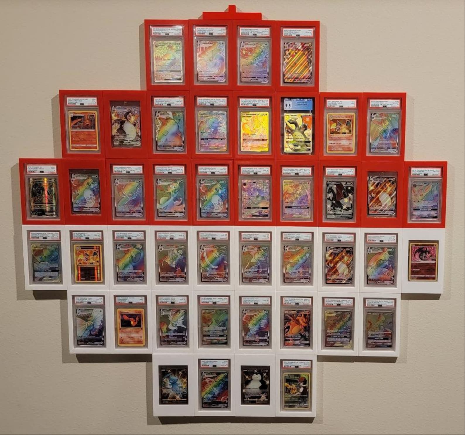 Trading Card Display Custom, Modular, Graded PSA CGC, Toploaders Etsy