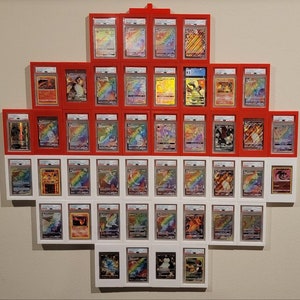 Trading Card Display - Custom, Modular, Graded PSA CGC, Toploaders