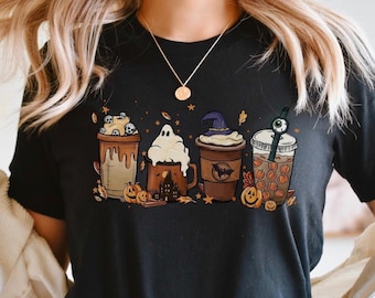 Funny Halloween Coffee Shirt, Nightmare Before Coffee Shirt, Halloween Shirts Women, Coffee Lover Gift, Coffee Addict Shirt, Halloween Gift