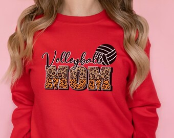 Volleyball Mom Sweatshirt, Volleyball Vibes Sweatshirt, Game Day Volleyball Sweatshirt, Volleyball Gift, Volleyball Mom Sweatshirt Gift