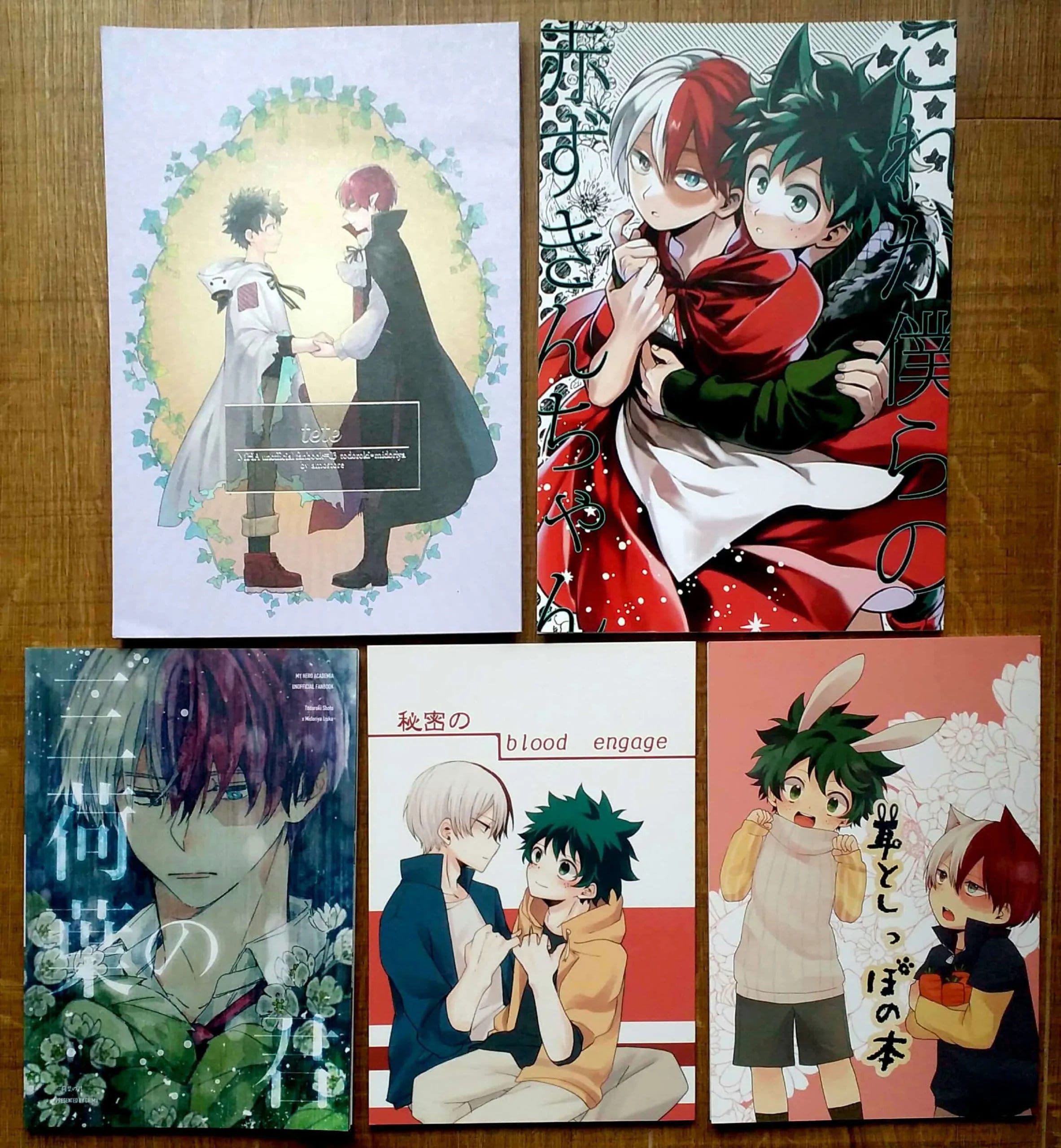 My Hero Academia Katsuki Bakugo x Izuku Midoriya (Deku) Doujin 7 Piece
