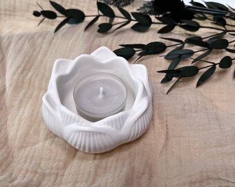 Teelichthalter Lotusblume Zen | Geschenkidee | Kerzenhalter | Lotus | Dekoration