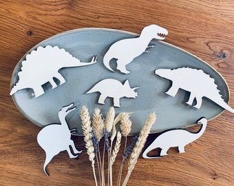 Dino | Dino scatter decoration | Dino wood | Dino customizable | Table decoration wood