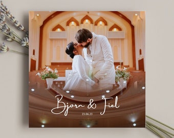 Plantilla Canva de fotolibro de boda de 32 páginas / Fotografía de boda / Diseño de plantilla personalizable Revista de fotos de boda Plantilla de libro de boda