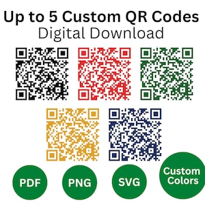 Big bundle QR Codes | Digital QR code for any website, social media| QR Code For Business | Within 24 Hours |Customized qr code