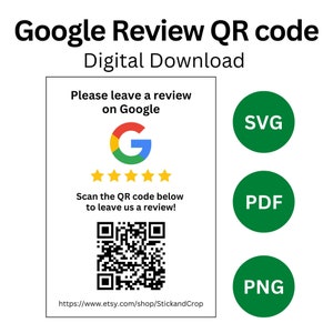 Google レビューカード | Google レビュー QR コード カード | Google レビュー サイン | Google 名刺 | デジタル Google レビューカード テンプレート