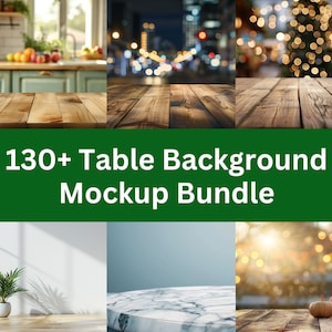 130+ Table Background Mockup Bundle, Tabletop Mockup, Table Mockup, Background Mockup, Mug Table Mockup, Tumbler Table Mockup, Big Bundle
