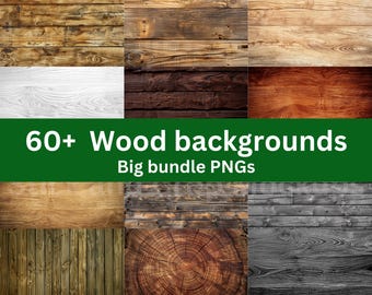 Wood Texture Backgrounds: 60+ Photography Backdrops Big Bundle (Digital Download)
