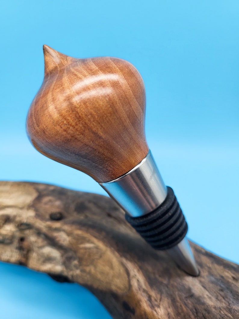 Handmade Wooden Bottle Stoppers High Quality Stainless Steel With