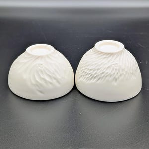 Handmade Porcelain Espresso/Tea Cups – Set of 2 – Diane Alexandre – Greek Studio Pottery – Minimalist Tea Cups