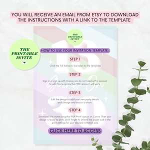 13 Going on 30 Birthday Party Invitation: Editable Canva Template
